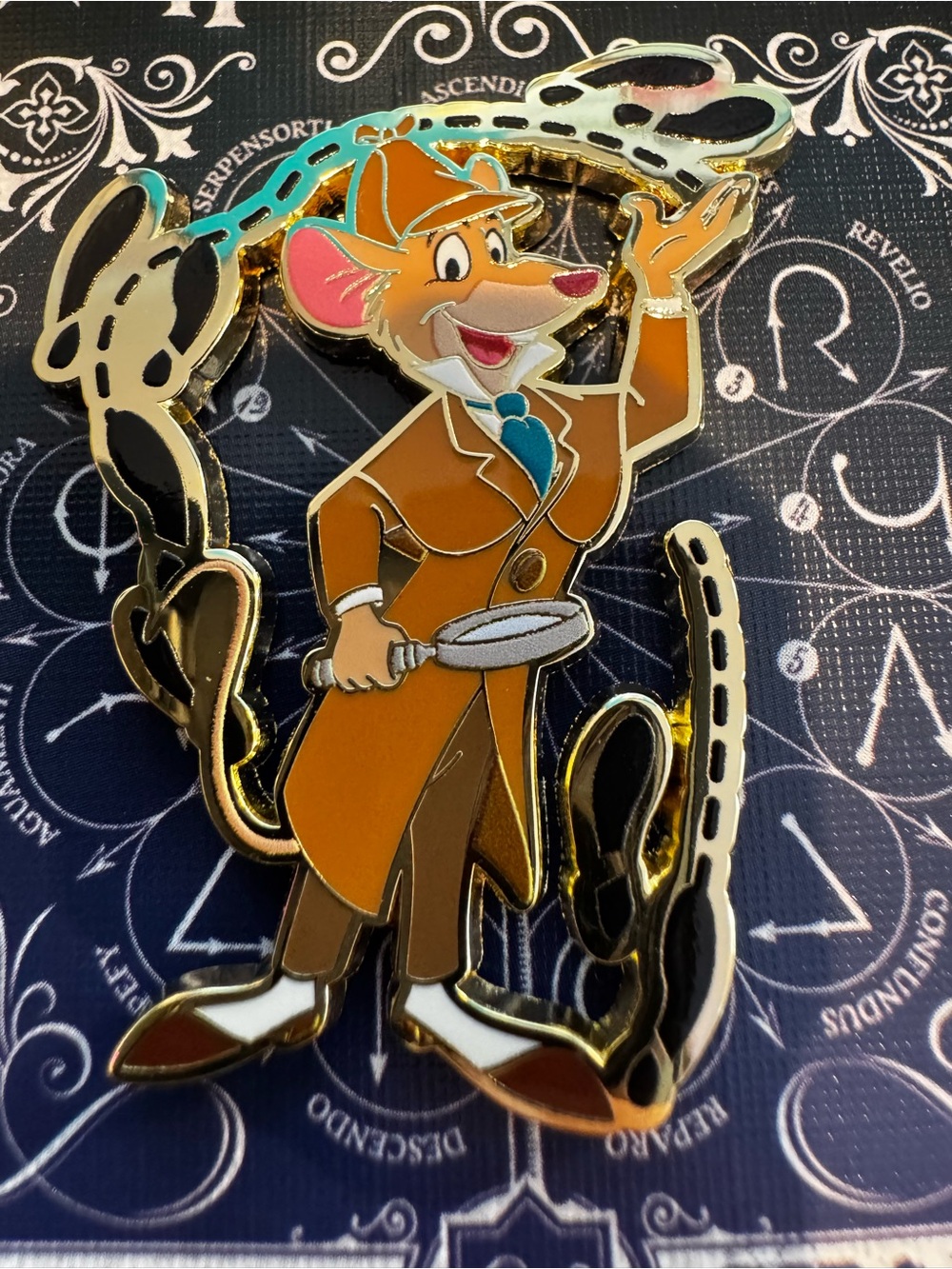 The Great Mouse Detective Basil Enamel Pin